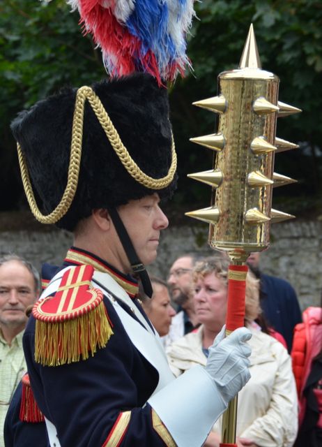 SAmedi à Ham-sur-Heure, Transfert de St-Roch de sa chapelle vers l'église St Martin